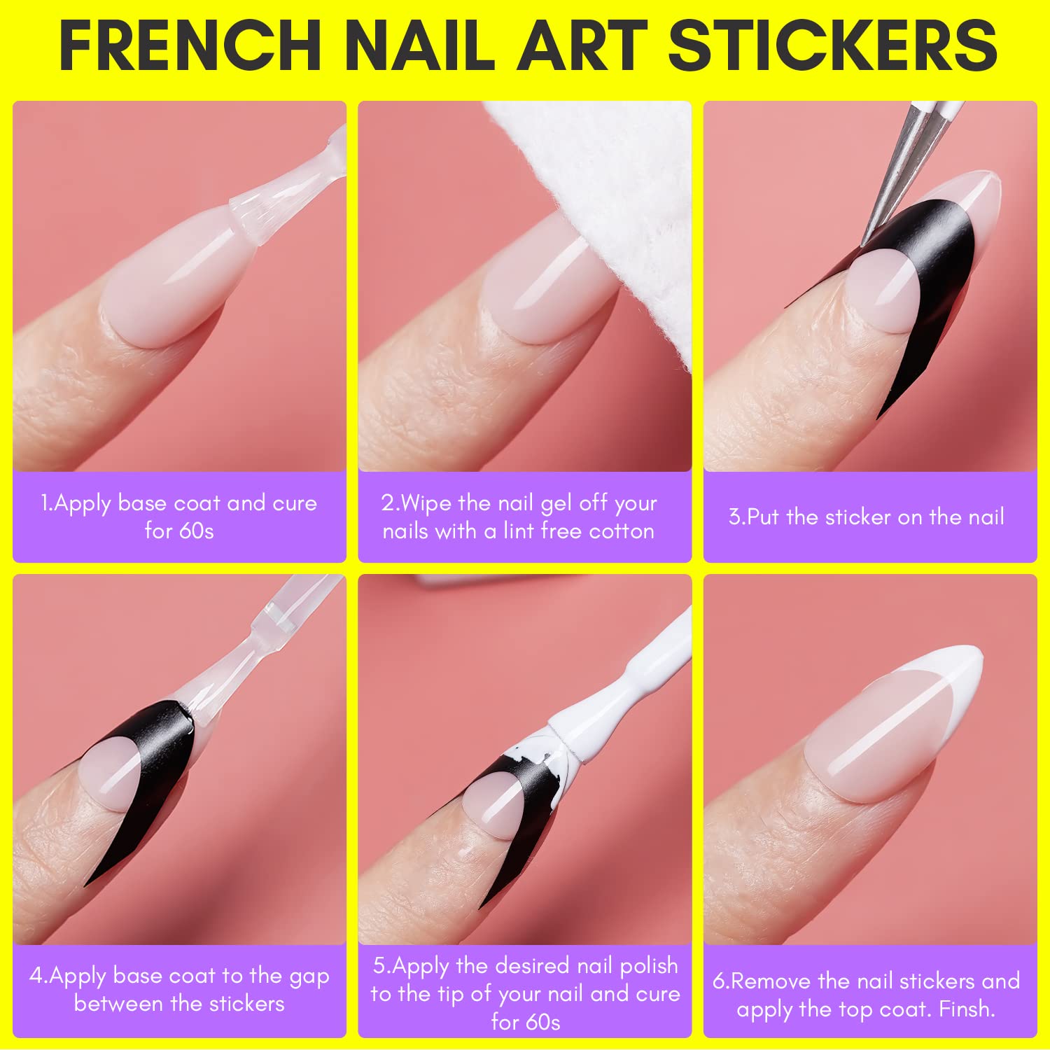 makartt-kit-de-stamping-french-nail-art-tampon-ongles-grattoir-et-6-feuilles-de- image 3