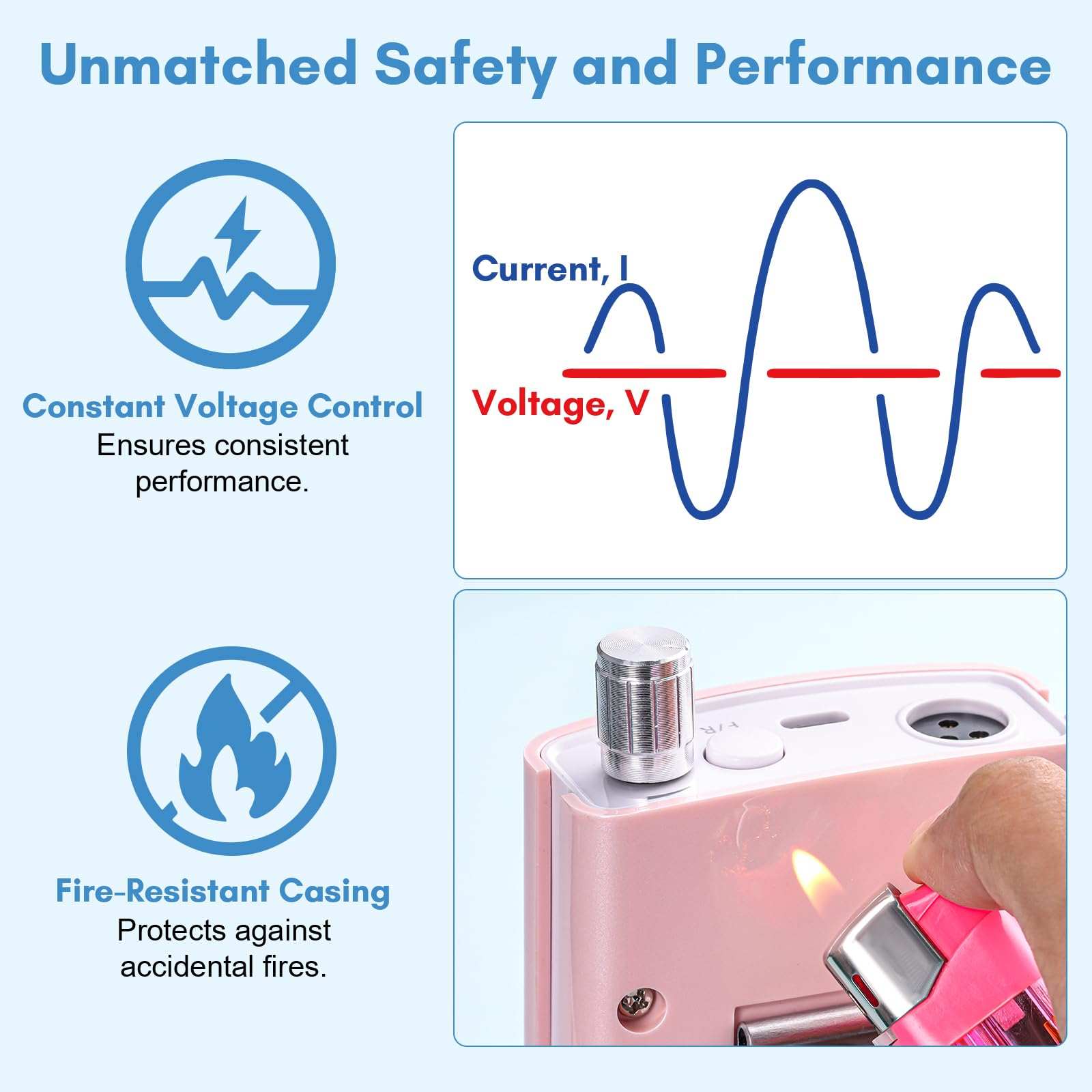 makartt-perlarie-rose-perceuse-ongles-rechargeable-30000-rpm image 4