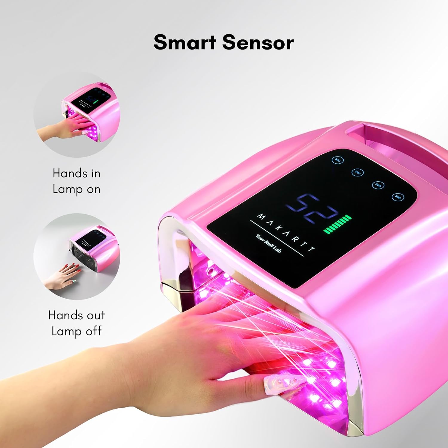 makartt-fast-curing-uv-led-nail-lamp-lampe-ongles-s-chage-rapide-pour-vernis-gel image 3