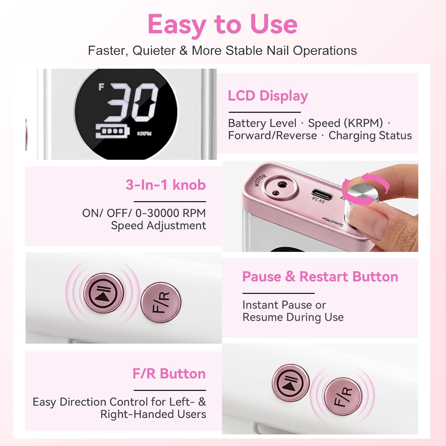 makartt-purapedi-lime-lectrique-rechargeable-sans-fil-pour-ongles-et-p-dicure image 3