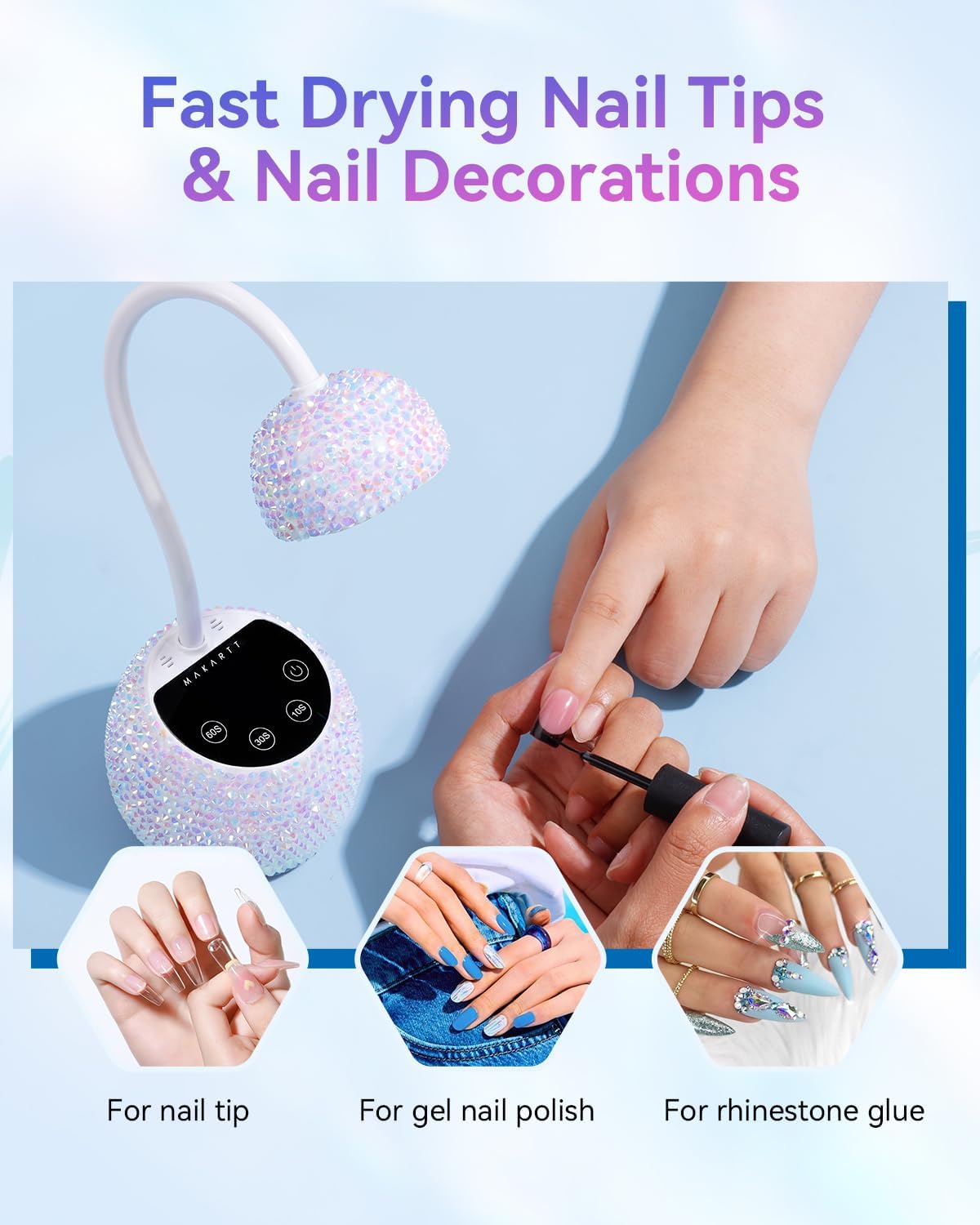 makartt-gooseneck-flash-cure-uv-led-nail-lamp-lampe-flash-col-de-cygne-pour-ongl image 7