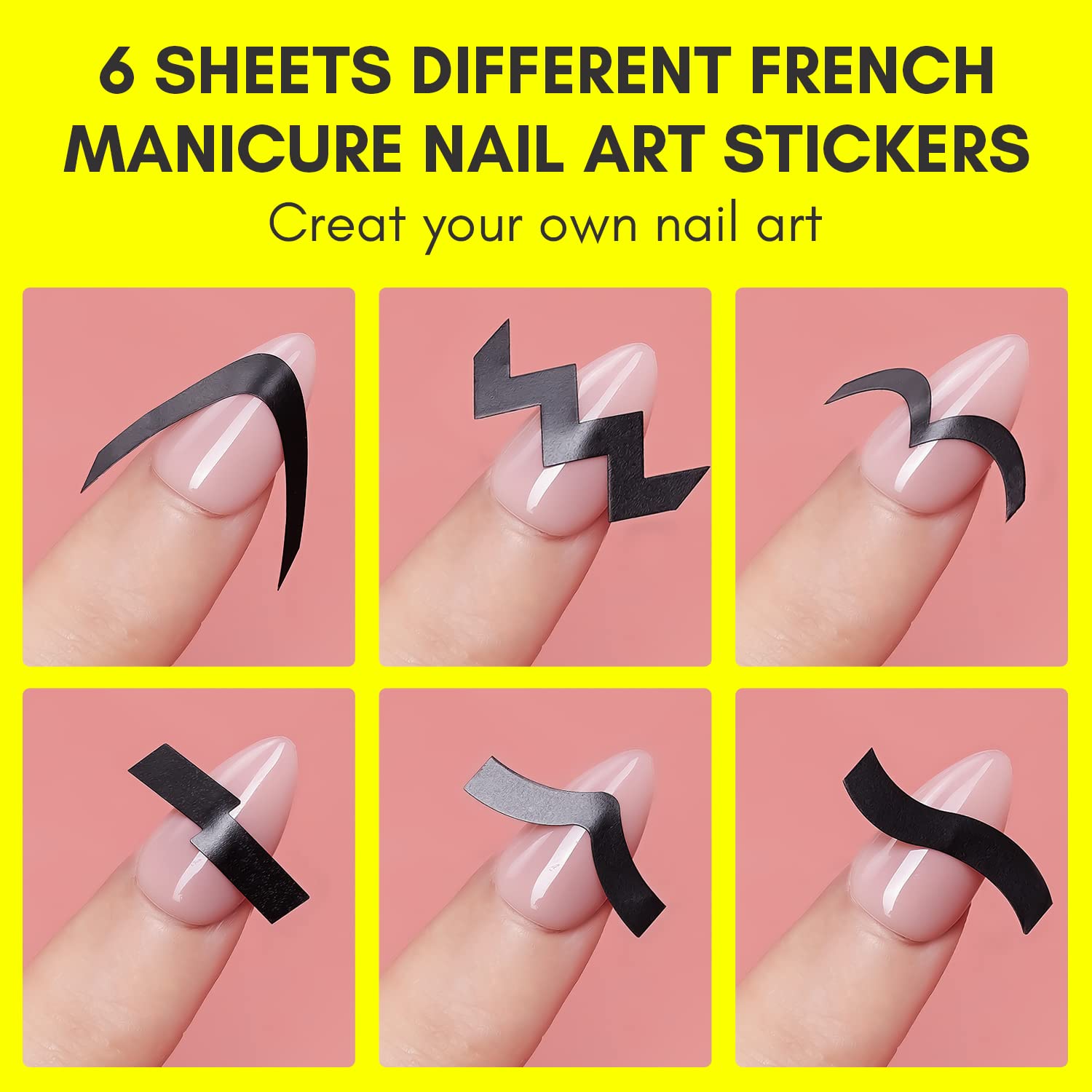 makartt-kit-de-stamping-french-nail-art-tampon-ongles-grattoir-et-6-feuilles-de- image 4
