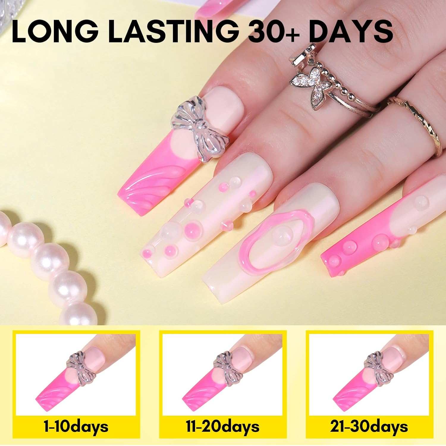 makartt-3d-nail-gel-gel-sculpture-3d-dur-et-colle-strass-en-tube-aiguille image 5