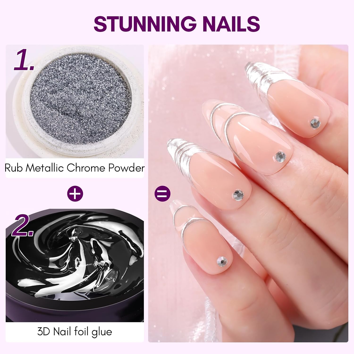 makartt-colle-feuille-de-nail-art-3d-artistic-gel-foil-de-transfert-8-g-avec-pin image 8