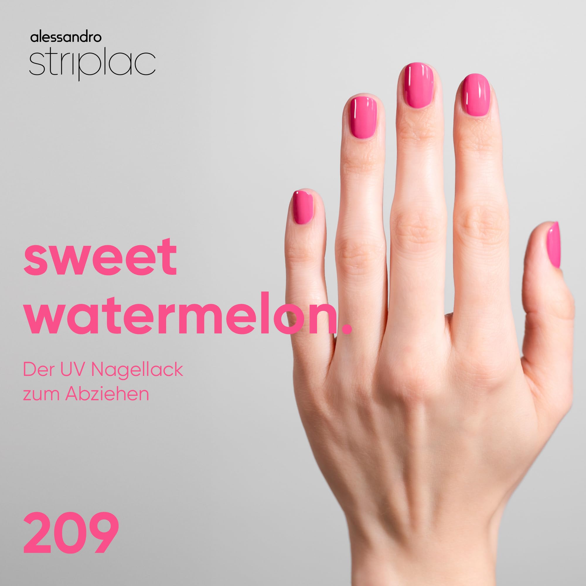 alessandro-striplac-sweet-watermelon-vernis-uv-rose-past-que-peel-off-tenue-jusq image 2