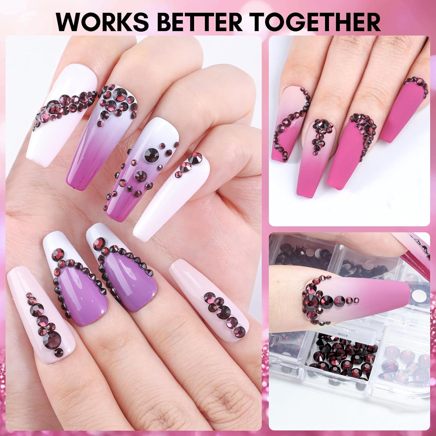 makartt-nail-decoration-rhinestone-set-coffret-de-strass-et-pierres-d-coratives- image 3
