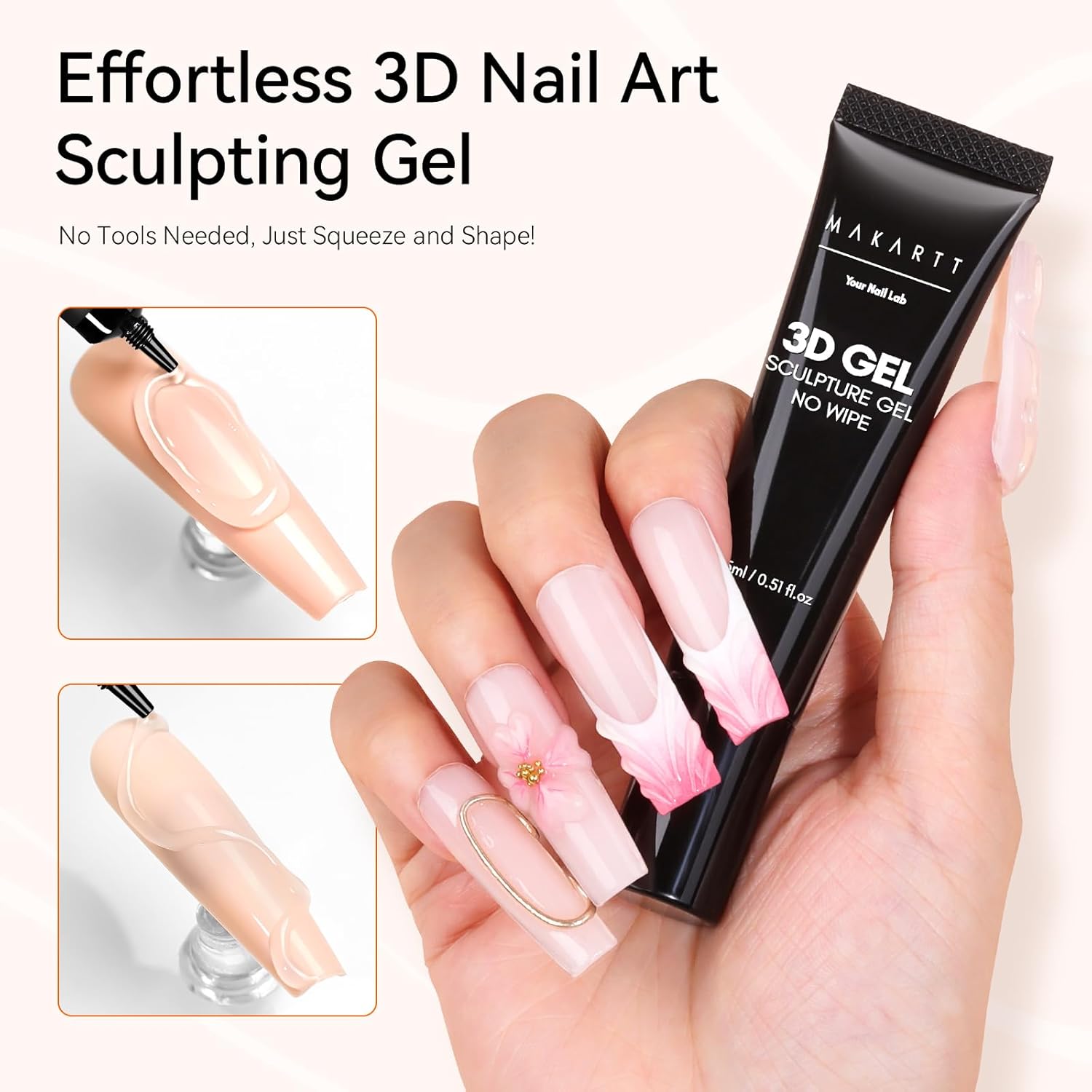 makartt-3d-gel-sculpture-gel-gel-de-sculpture-3d-pour-motifs-fleurs-et-nail-art- image 4