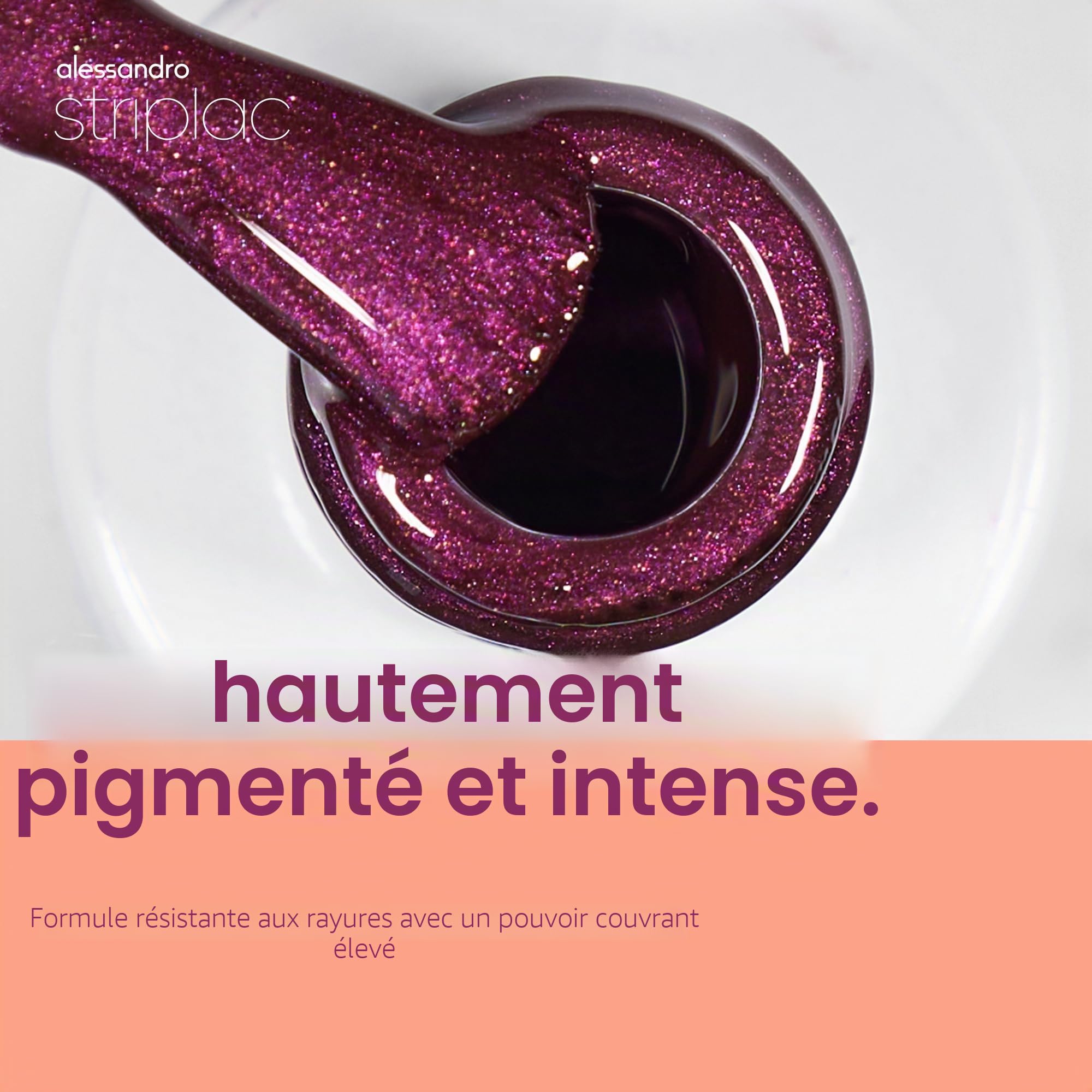 alessandro-striplac-stardust-shimmer-vernis-uv-pelable-violet-paillet-6-5-ml-ten image 3