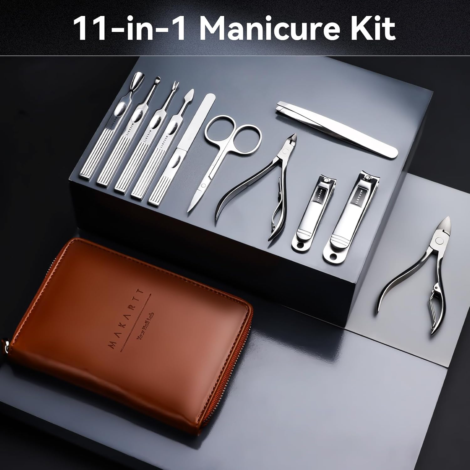 makartt-professional-nail-care-clippers-set-coffret-de-manucure-professionnel-11 image 6