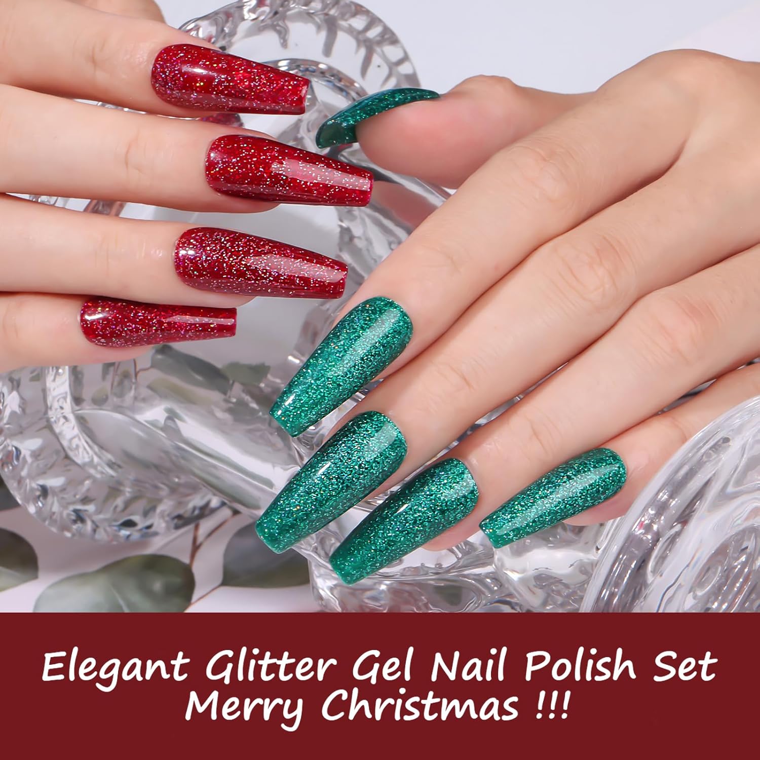 makartt-christmas-glitter-gel-nail-polish-set-coffret-vernis-gel-paillet-rouge-e image 4