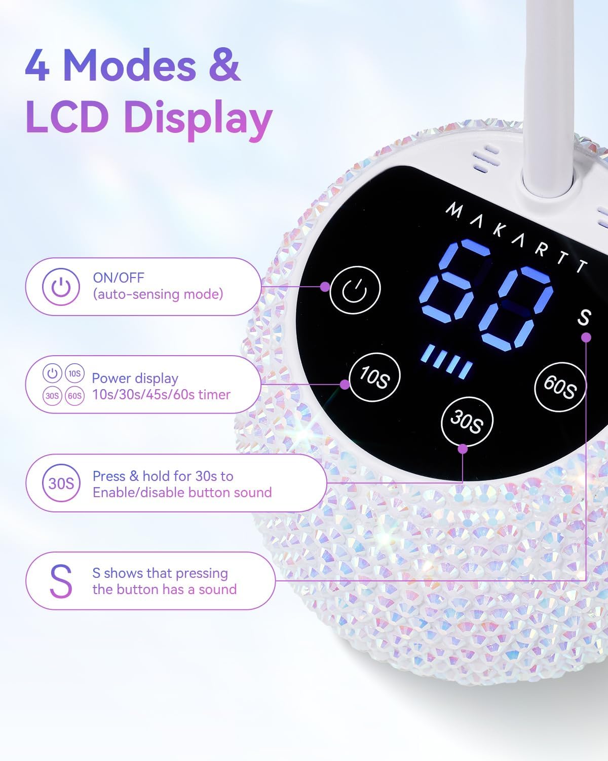 makartt-gooseneck-flash-cure-uv-led-nail-lamp-lampe-flash-col-de-cygne-pour-ongl image 4