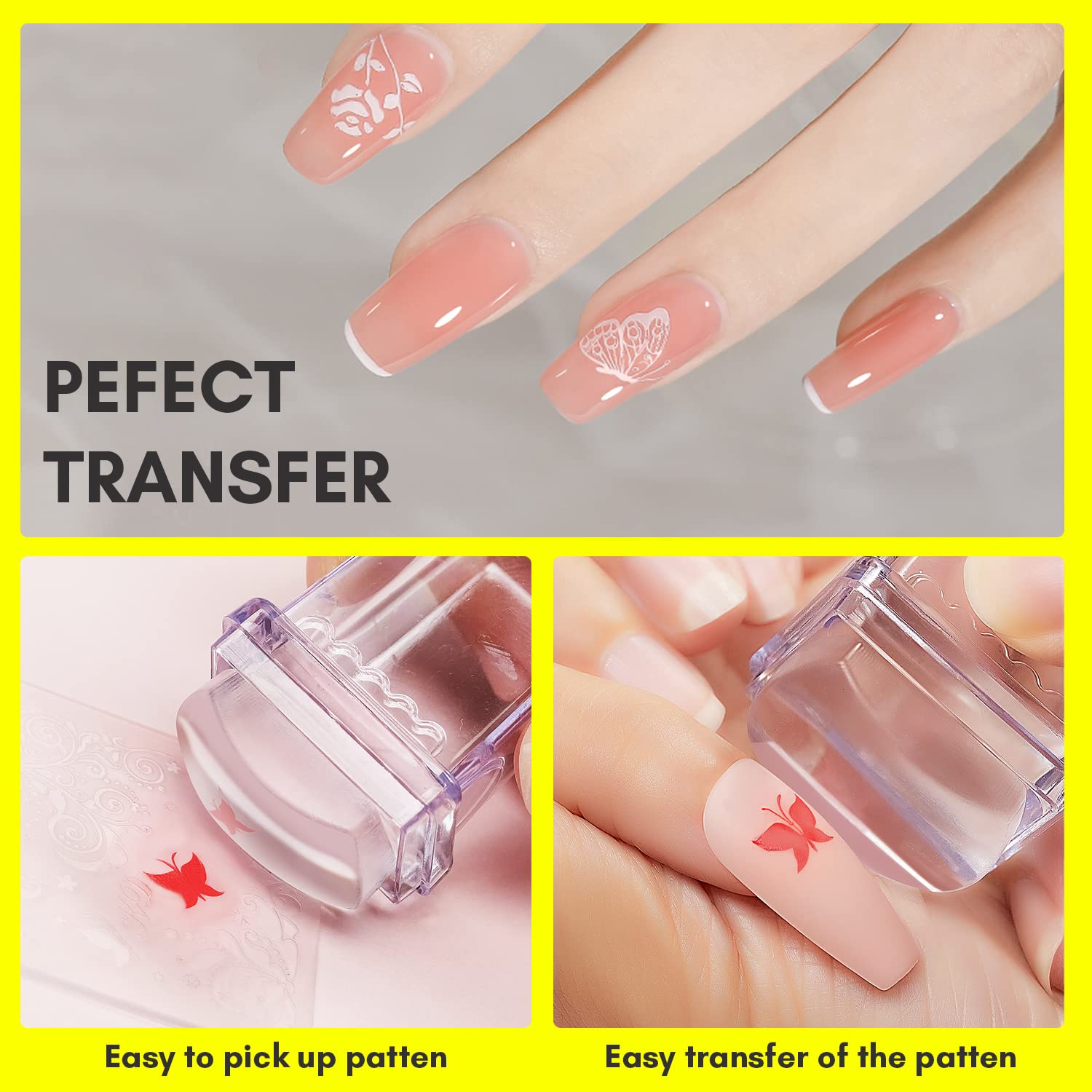 makartt-kit-de-stamping-french-nail-art-tampon-ongles-grattoir-et-6-feuilles-de- image 6
