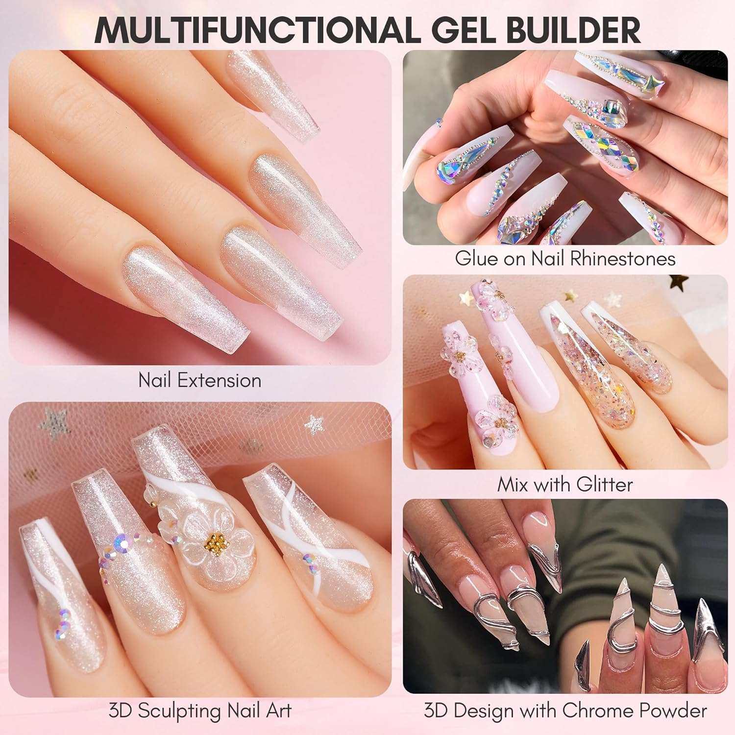 makartt-kit-gel-3d-nail-art-gel-de-sculpture-color-pour-d-corations-nail-art-en- image 5
