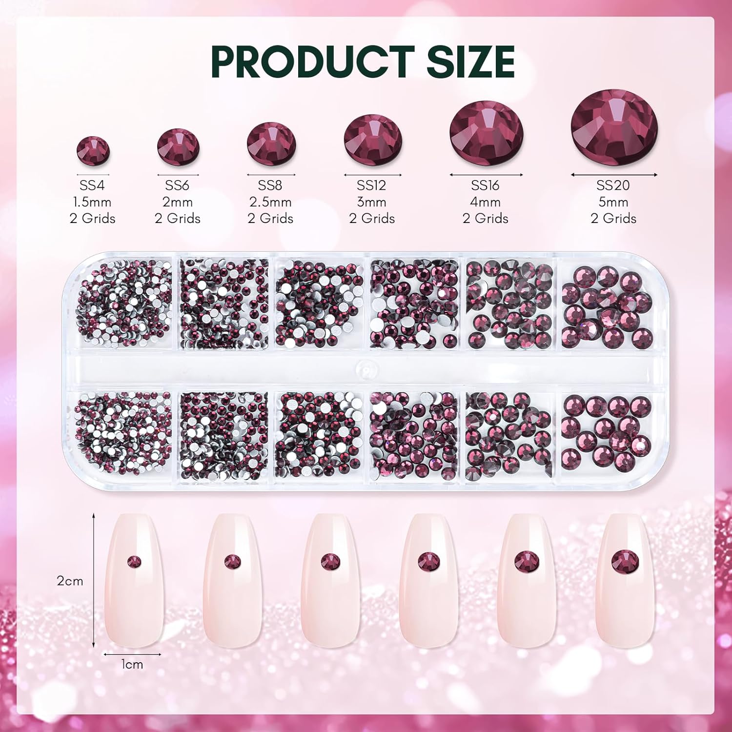 makartt-nail-decoration-rhinestone-set-coffret-de-strass-et-pierres-d-coratives- image 6