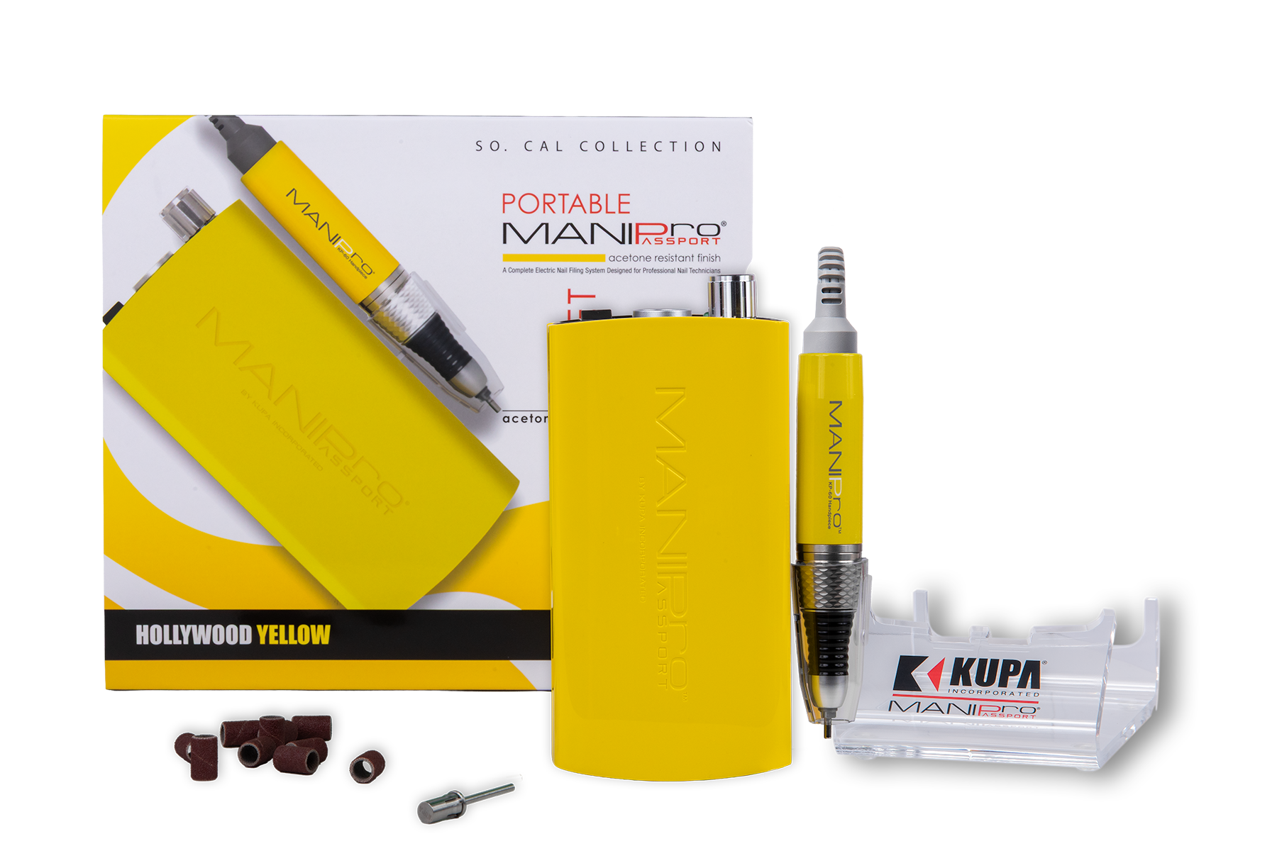 kupa-mani-pro-passport-complete-hollywood-lime-lectrique-portable-sans-fil-ditio image 1