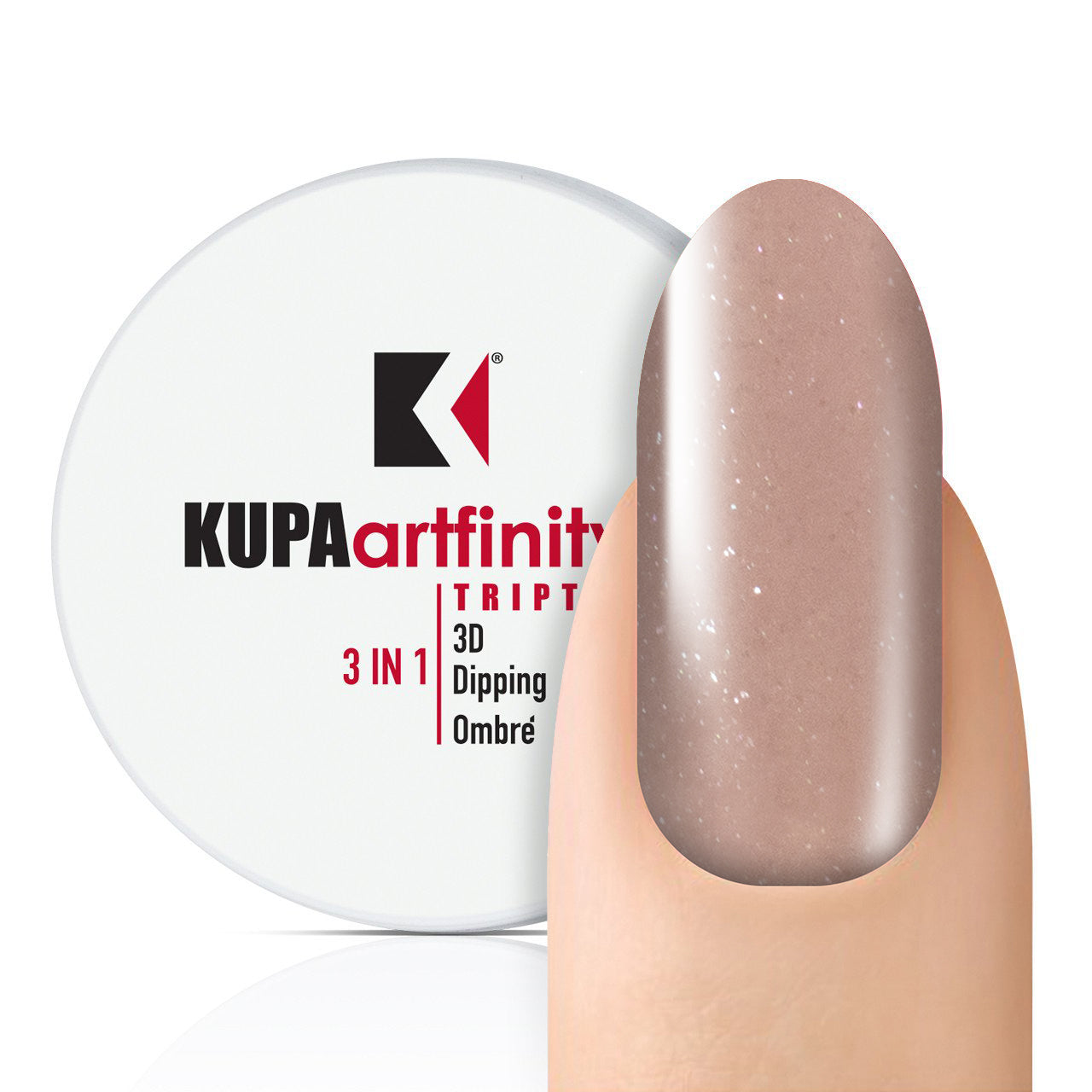 kupa-artfinity-triptych-bombshell-poudre-acrylique-color-e-nude-28-g-1-oz-3-tech image 1