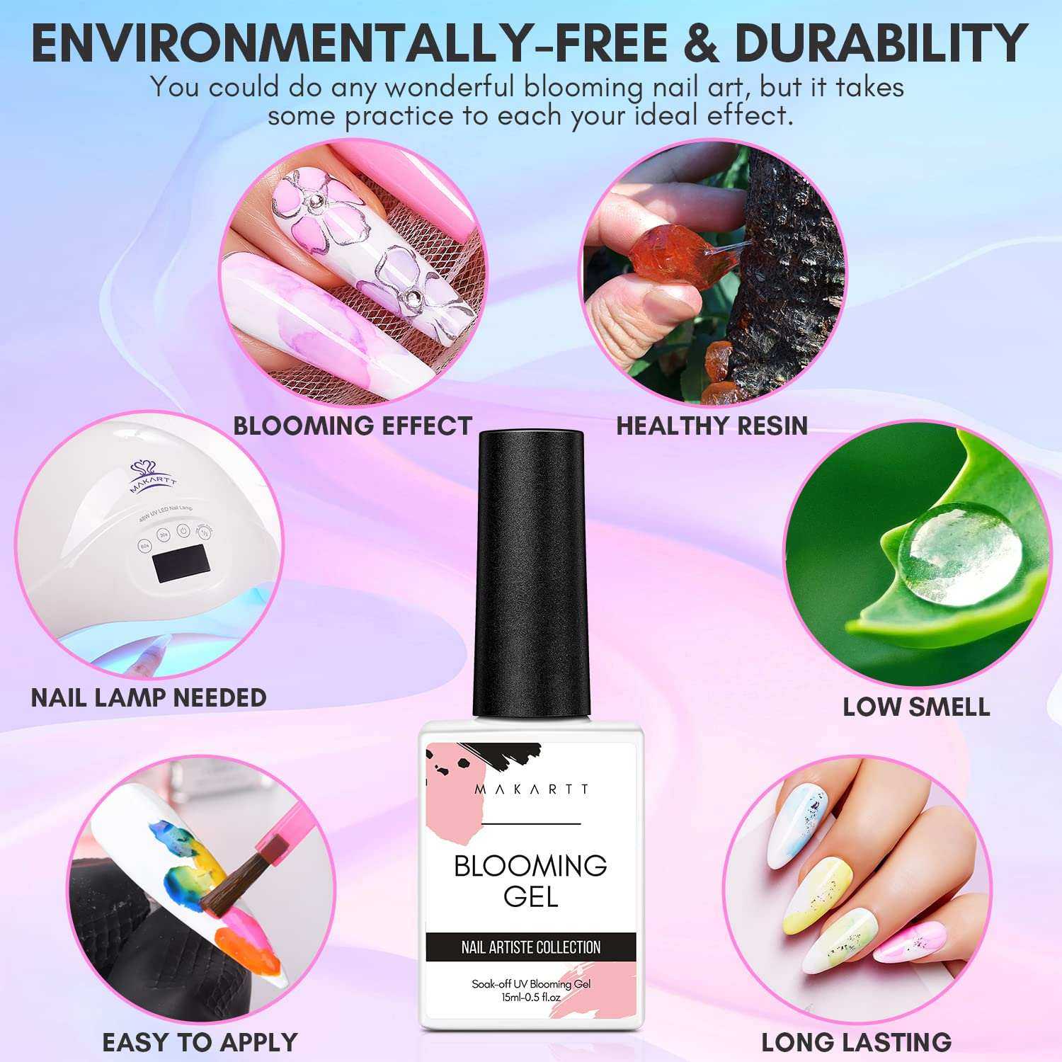 makartt-blooming-gel-polish-15ml-gel-effet-fleuri-aquarelle-pour-nail-art-marbre image 8
