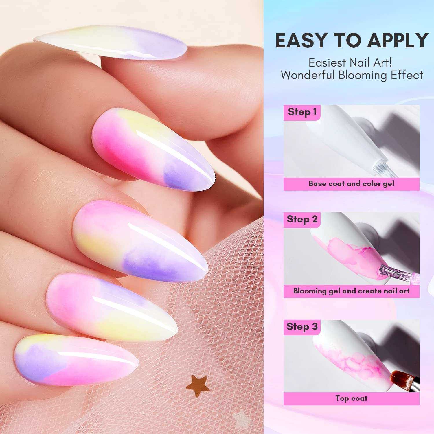 makartt-blooming-gel-polish-15ml-gel-effet-fleuri-aquarelle-pour-nail-art-marbre image 3