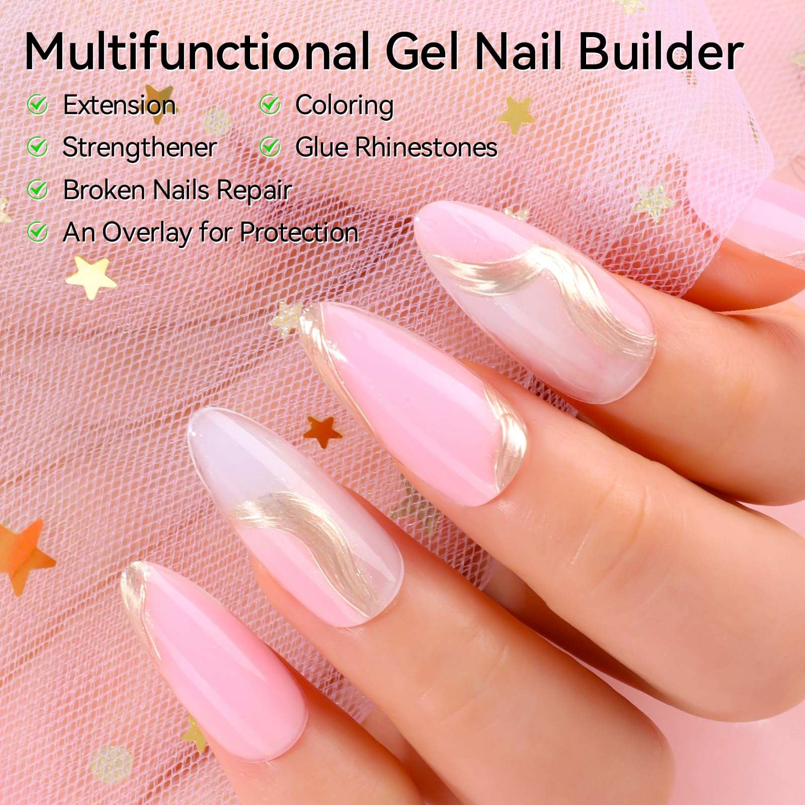 makartt-poly-gel-nail-6pcs-set-15-ml-coffret-de-6-gels-polygel-pour-extensions-d image 5