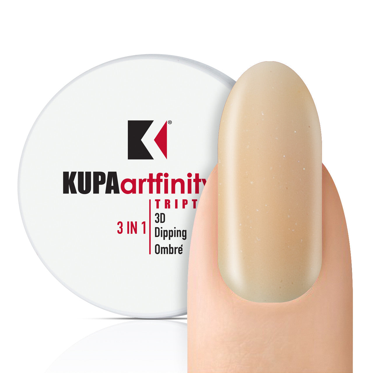 kupa-artfinity-triptych-clementine-poudre-acrylique-color-e-1-oz-collection-lulu image 1
