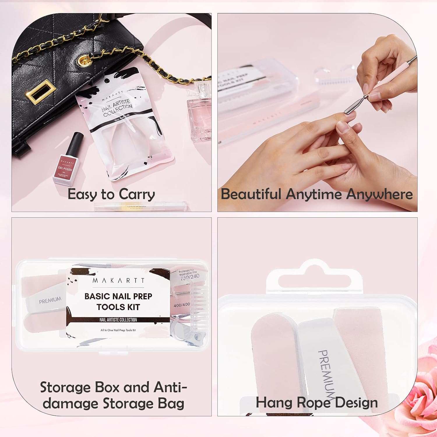 makartt-multifunctional-nail-care-tool-kit-kit-de-manucure-outils-de-pr-paration image 2