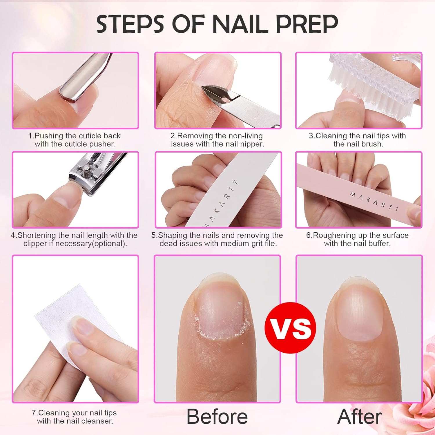 makartt-multifunctional-nail-care-tool-kit-kit-de-manucure-outils-de-pr-paration image 7