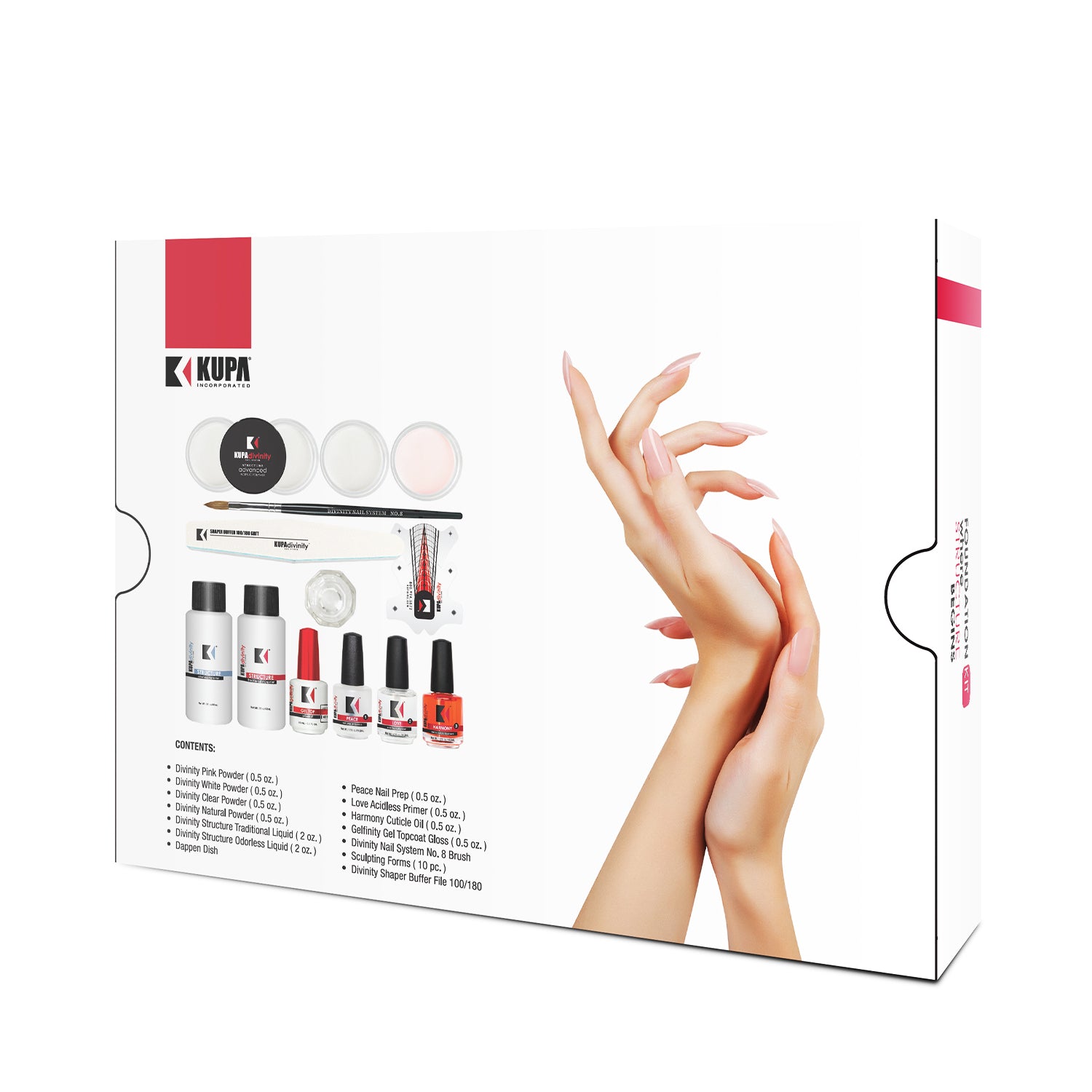 kupa-divinity-foundation-kit-kit-acrylique-de-d-marrage-7-pi-ces-pour-examen-sta image 2