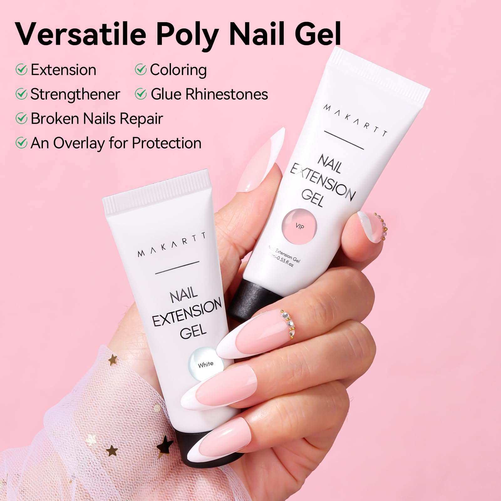 makartt-all-in-one-poly-gel-nail-extension-kit-kit-complet-d-extensions-d-ongles image 2