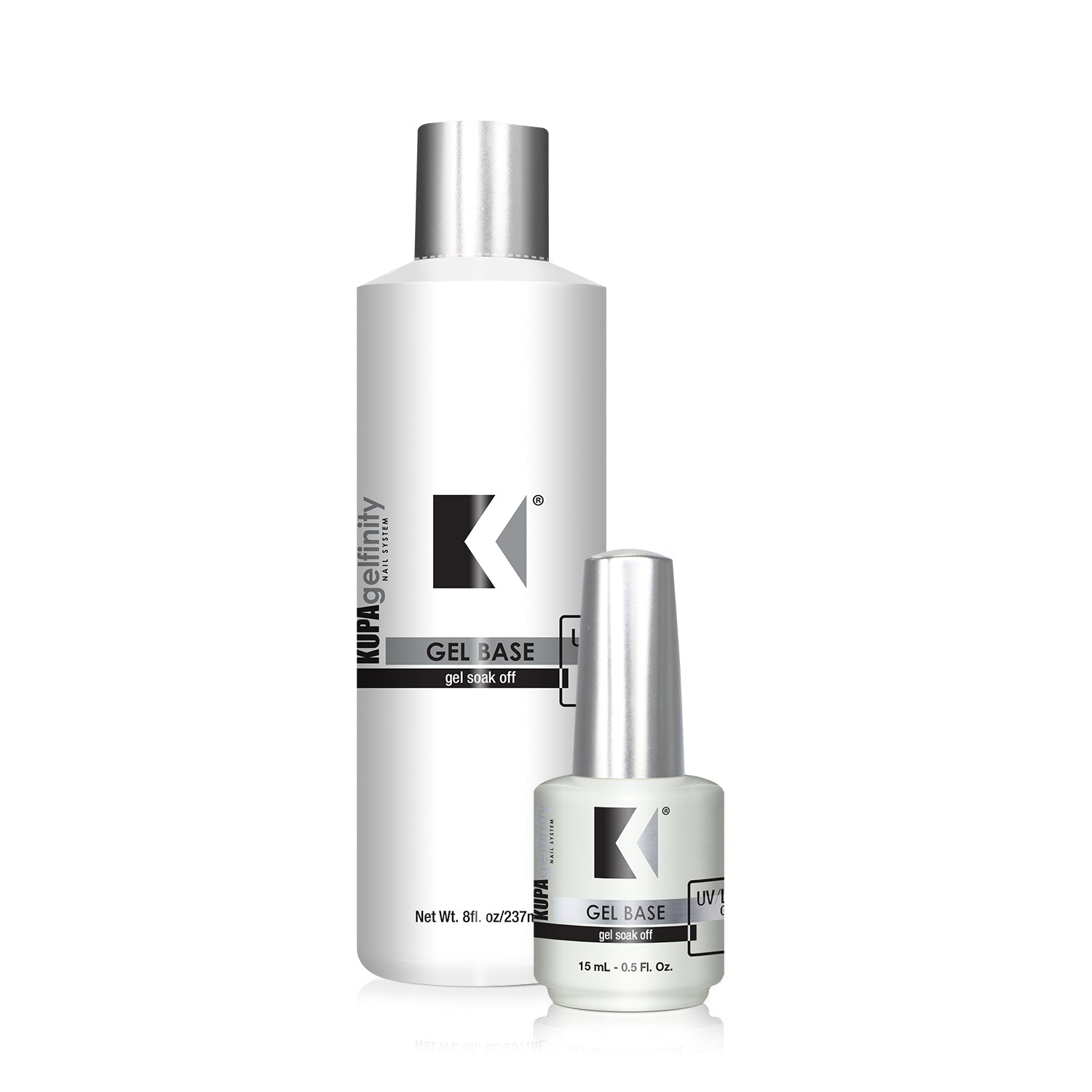 kupa-gelfinity-gel-basecoat-bundle-base-coat-soak-off-gel-0-5-oz-recharge-8-oz image 1