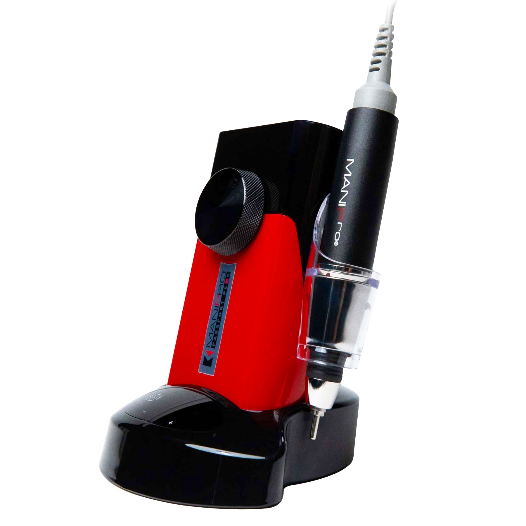 kupa-manipro-passport-plus-black-red-jacket-kit-ponceuse-ongles-portable-compl-t image 2