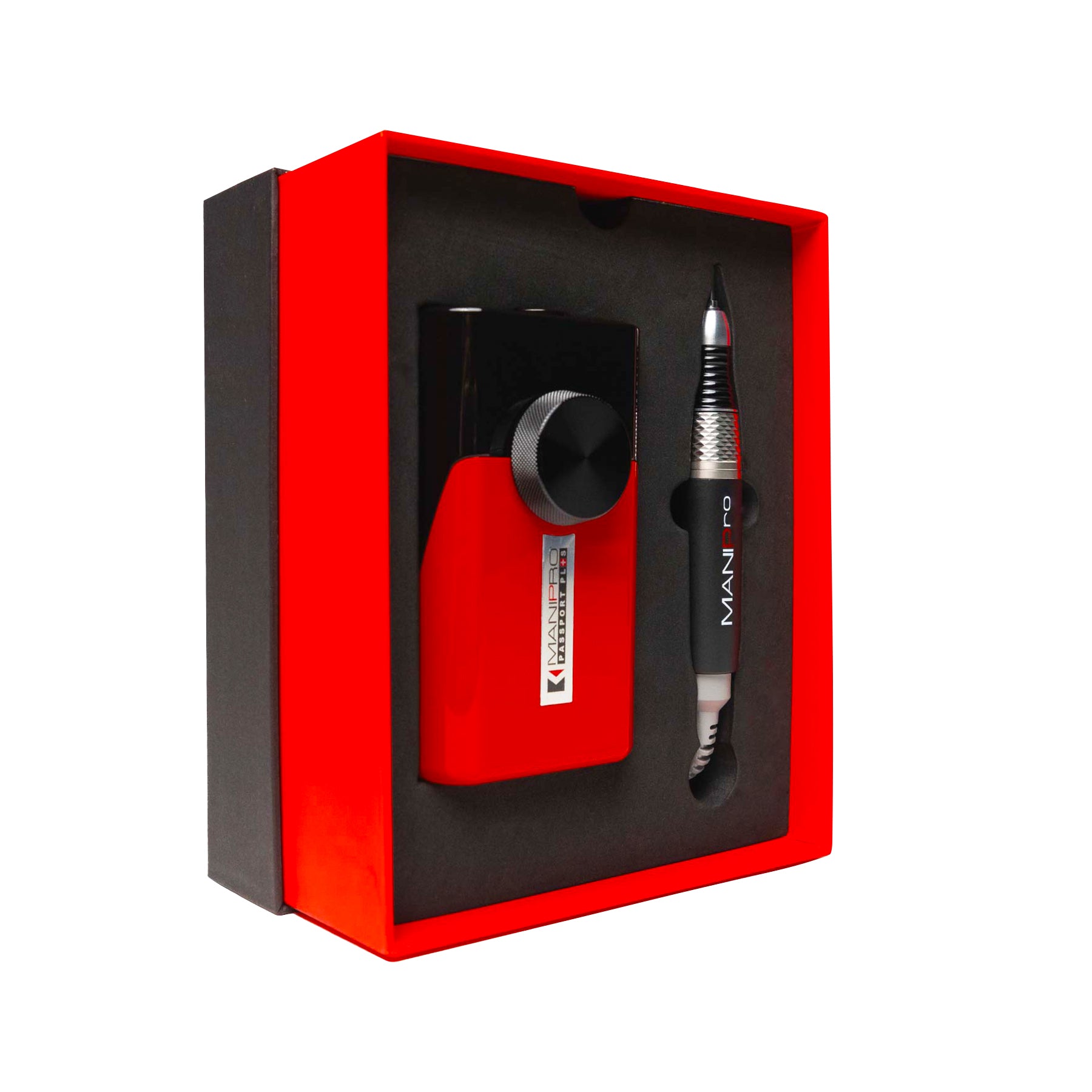 kupa-manipro-passport-plus-black-red-jacket-kit-ponceuse-ongles-portable-compl-t image 4