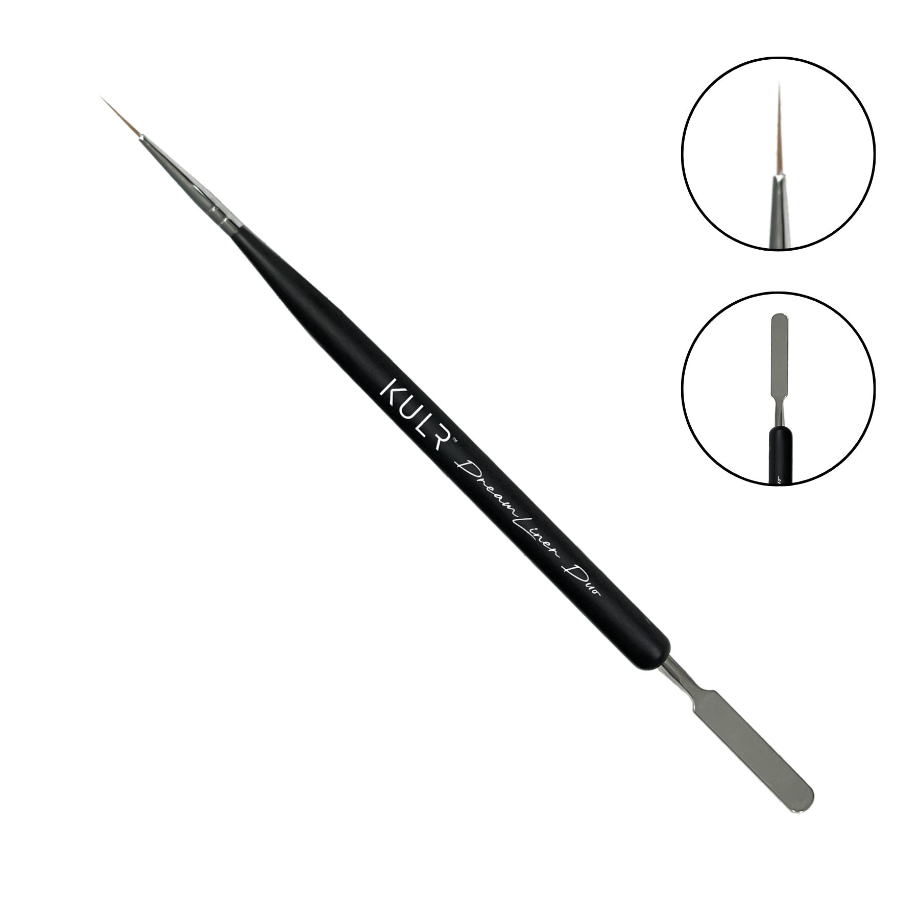 kupa-kulr-dream-liner-duo-brush-pinceau-liner-double-extr-mit-avec-spatule-pour- image 1