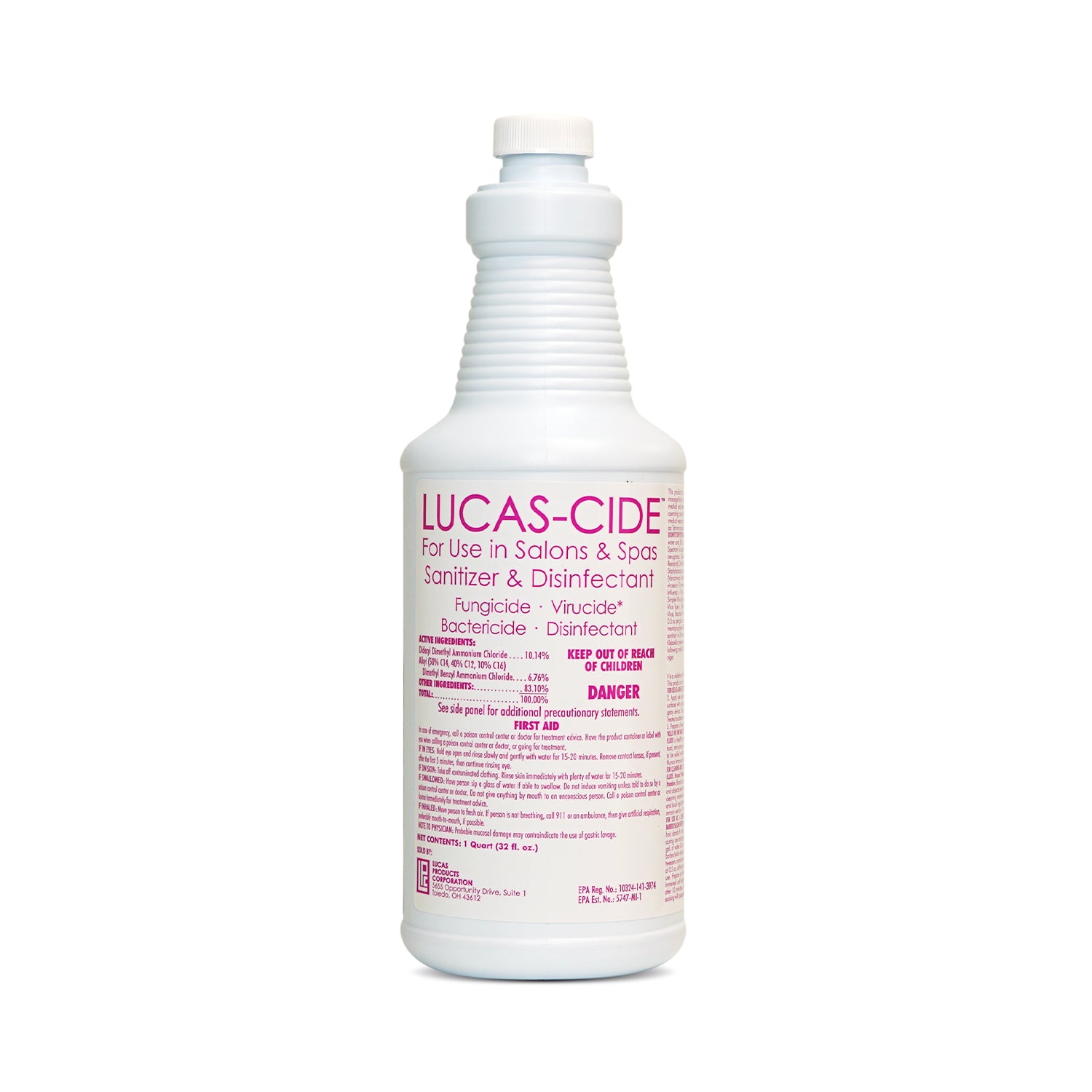 kupa-lucas-cide-sanitizer-disinfectant-32-oz-quart-d-sinfectant-hospitalier-epa- image 1