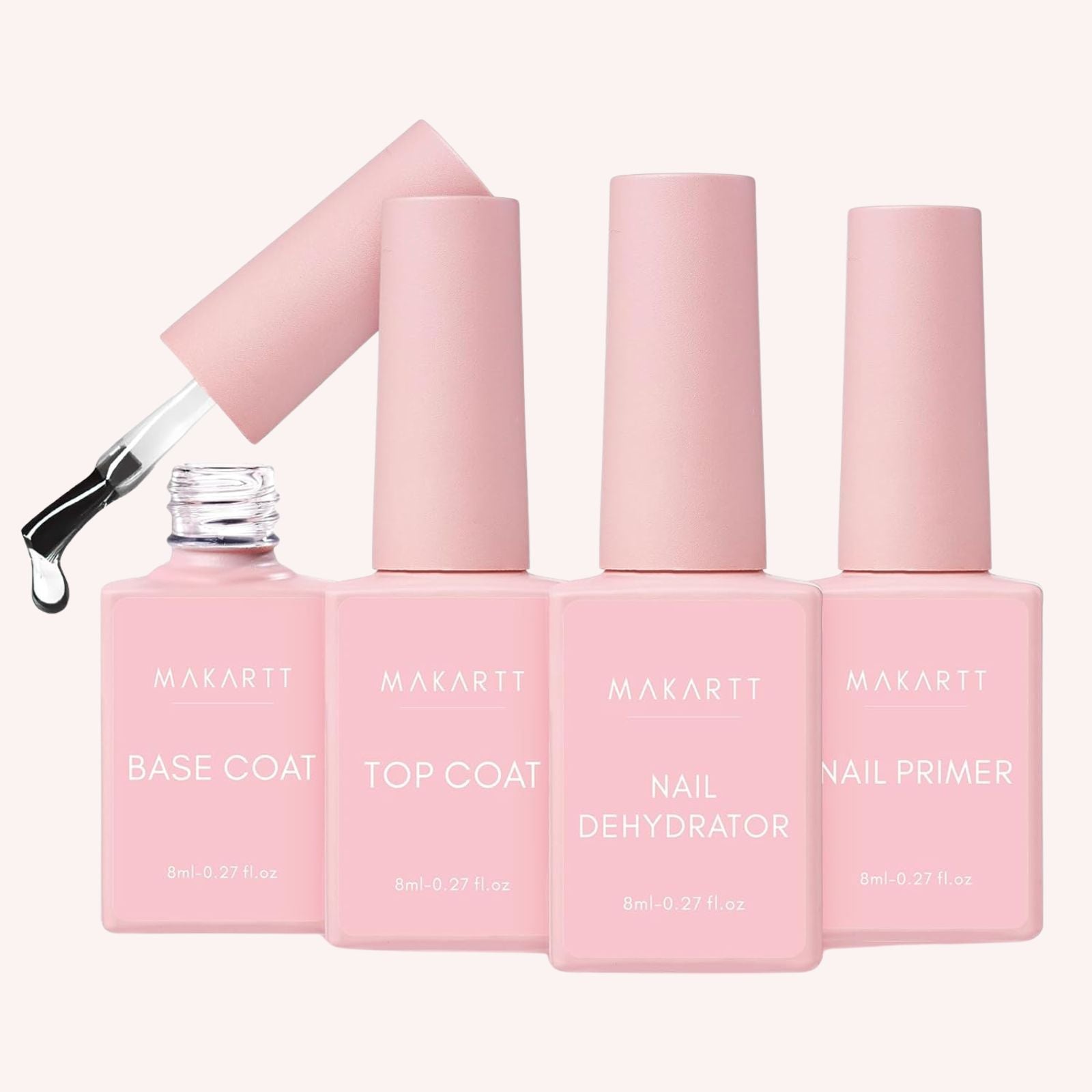 makartt-base-top-coat-8ml-duo-base-et-finition-gel-format-8ml-pour-manucure-long image 1