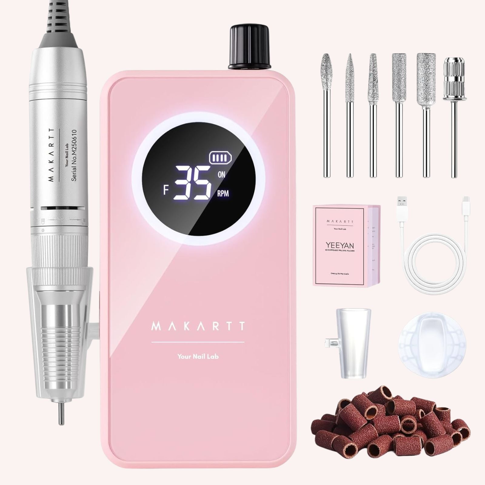 makartt-yeeyan-perceuse-ongles-lectrique-35-000-rpm image 1
