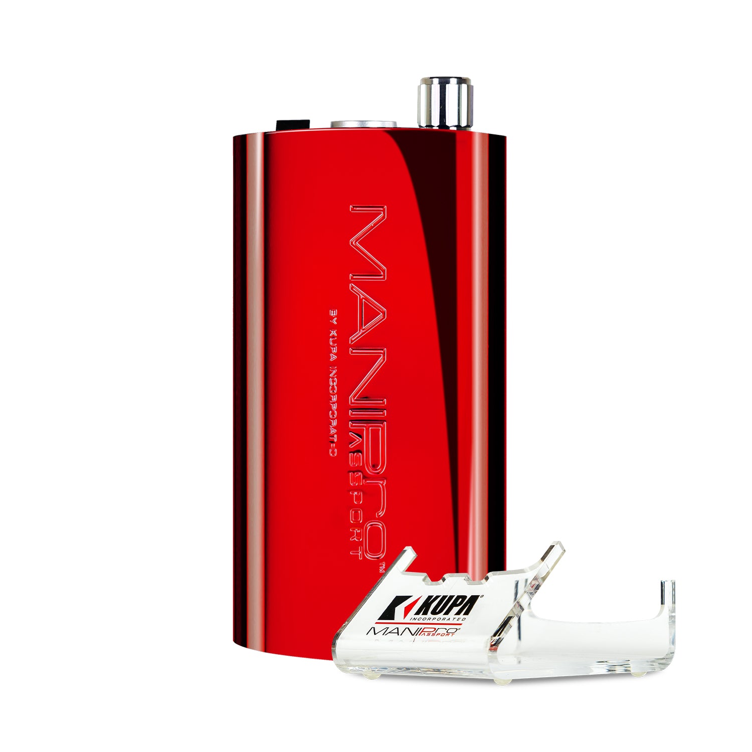 kupa-mani-pro-passport-control-box-candy-apple-red-bo-tier-de-commande-de-fraise image 1