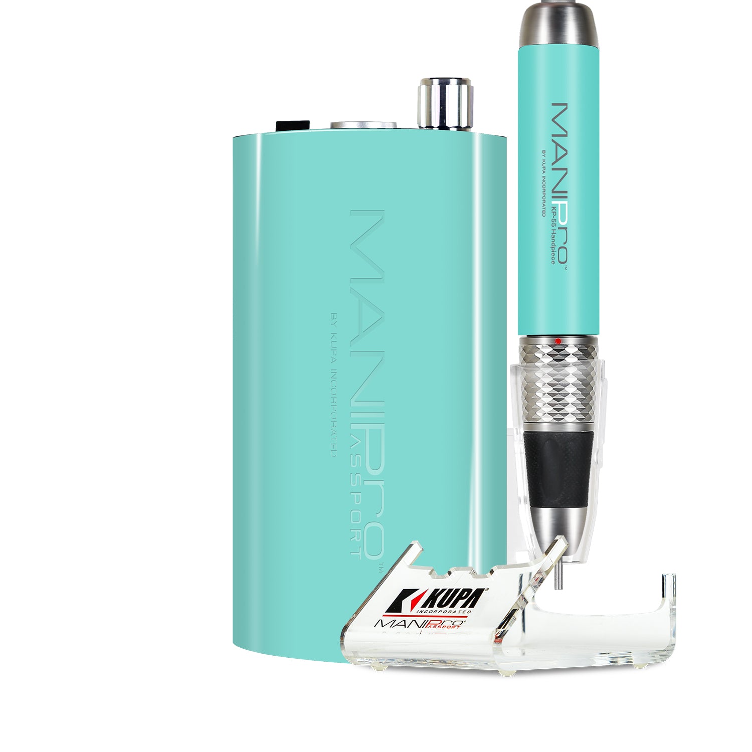 kupa-manipro-passport-avec-kp-55-teal-ponceuse-lectrique-ongles-portable-sans-fi image 2