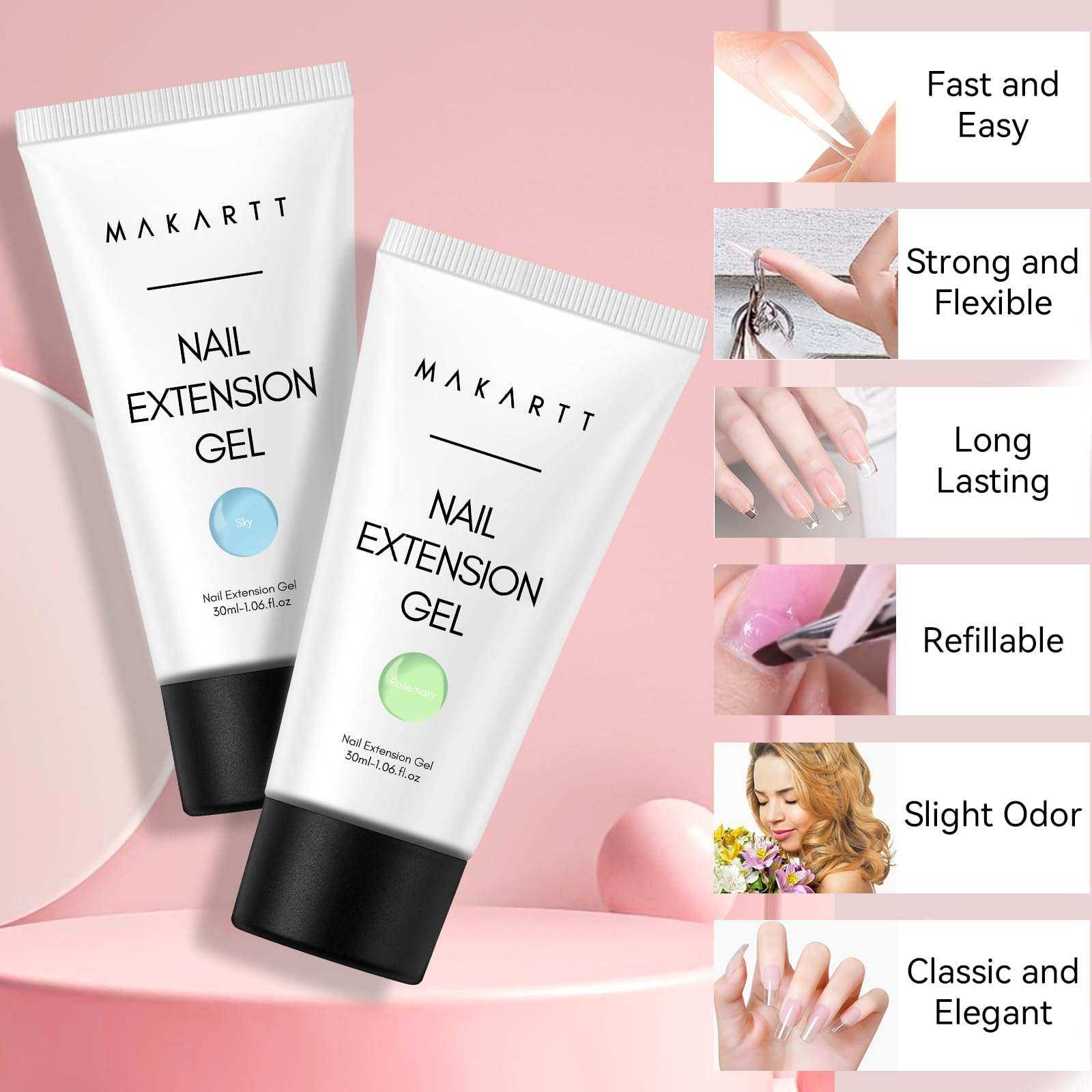 makartt-poly-nail-gel-set-2-tubes-30-ml-polygel-facile-pour-d-butantes image 5