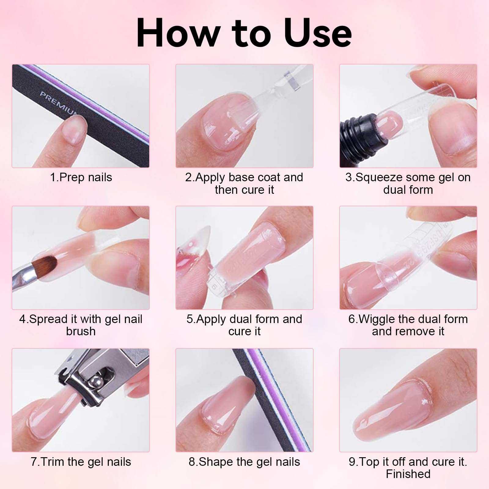 makartt-poly-nail-gel-set-2-tubes-30-ml-polygel-facile-pour-d-butantes image 8