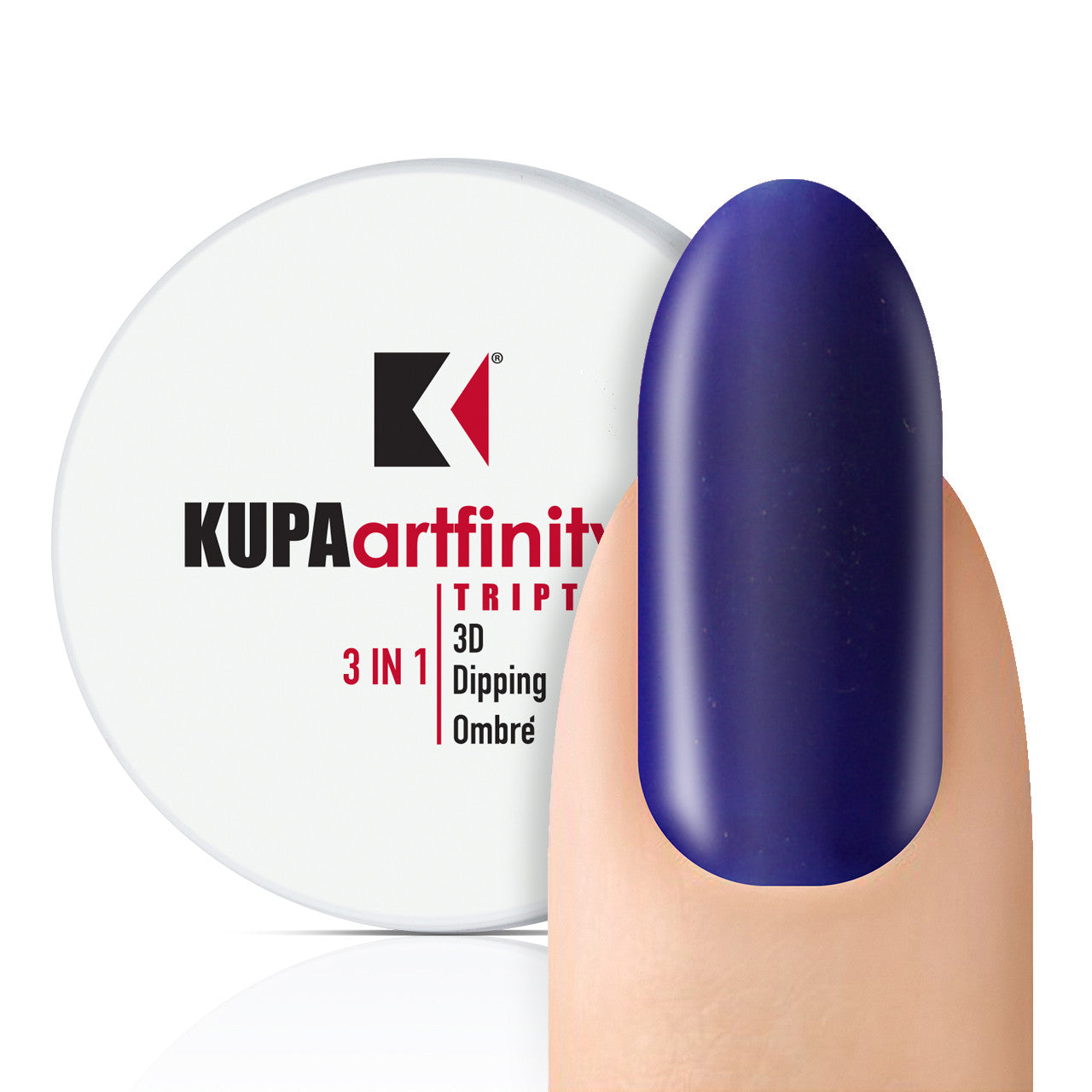 kupa-artfinity-triptych-acrylic-powder-petunia-plum-1-oz-poudre-acrylique-color- image 1