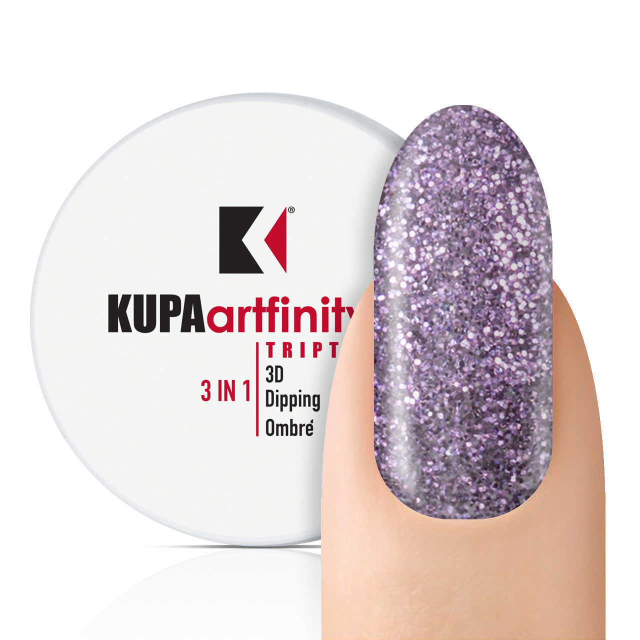 kupa-artfinity-triptych-acrylic-powder-royale-28-g-1-oz-poudre-acrylique-paillet image 1