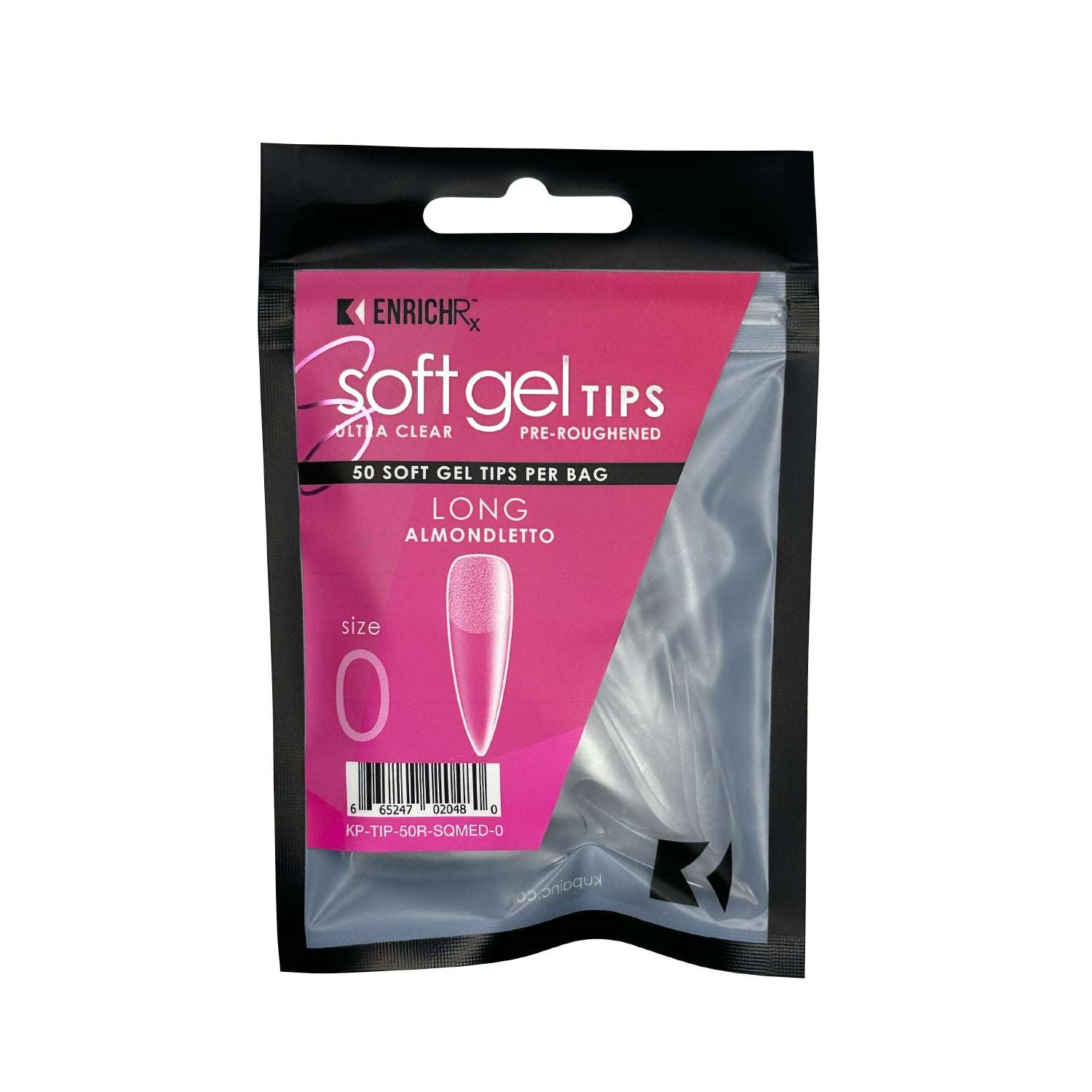 kupa-enrichrx-soft-gel-tips-almondletto-long-capsules-gel-souples-amande-longues image 1