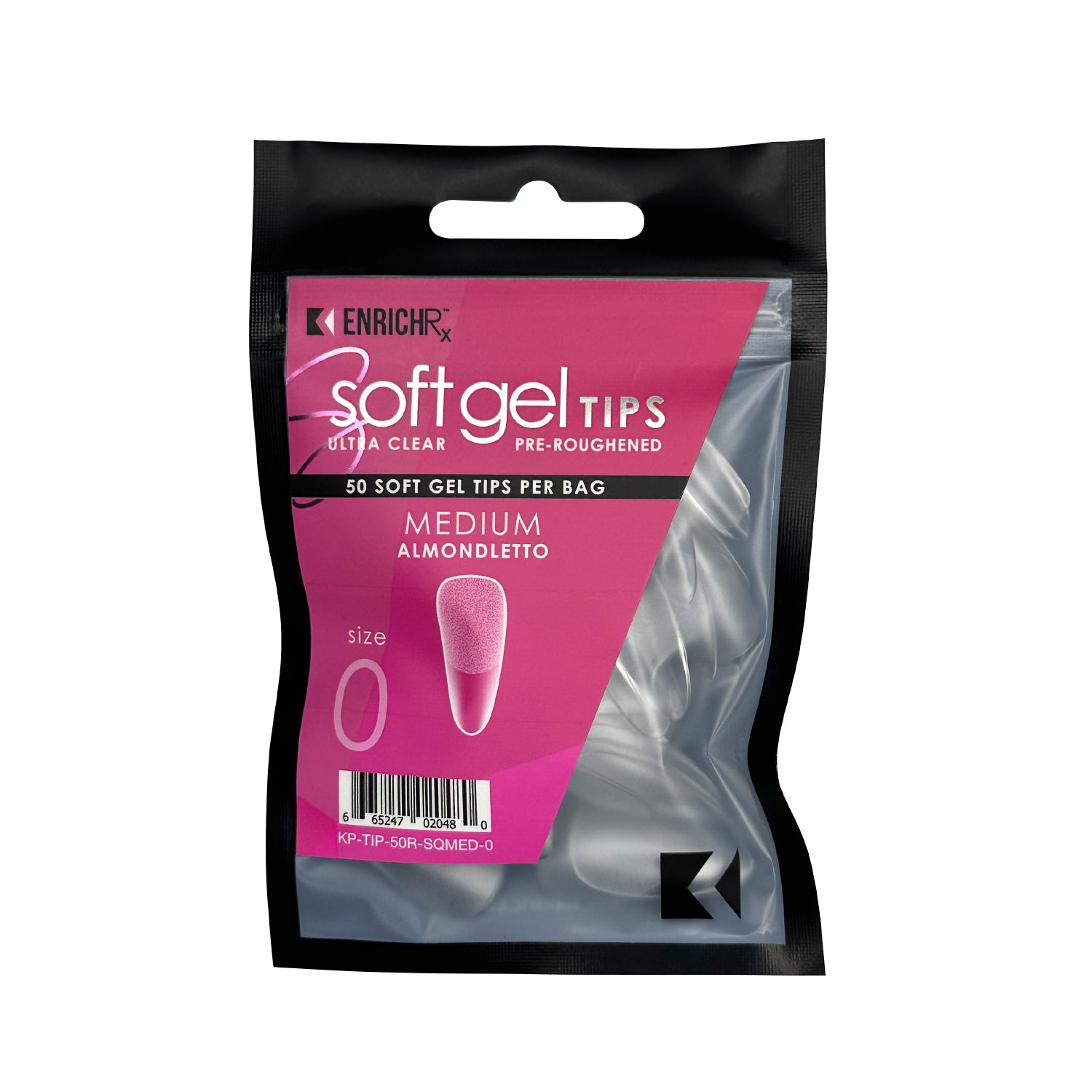 kupa-enrichrx-soft-gel-tips-capsules-amande-almondletto-medium-pr-rugueuses-ultr image 1